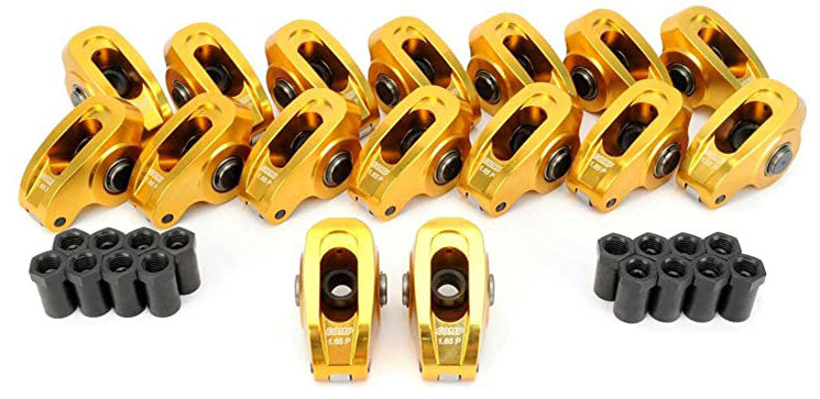 Ultra-Gold Roller Rocker, 7/16" Stud Dia, 1.65 Ratio
Suit Pontiac 265-455 & Holden 253-304-308