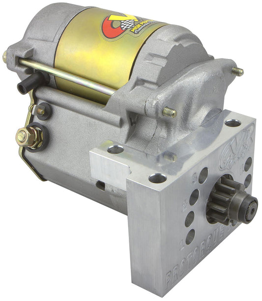 Protorque Starter Motor - 1.9 HP
Chevy Staggered Mount 168 Tooth Flywheel, 5 adjustable positions