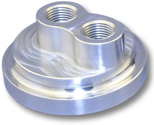 Oil Filter Bypass Adapter  Suit Ford/Chrysler with 3/4"-16 thread, T6-6061 billet aluminium