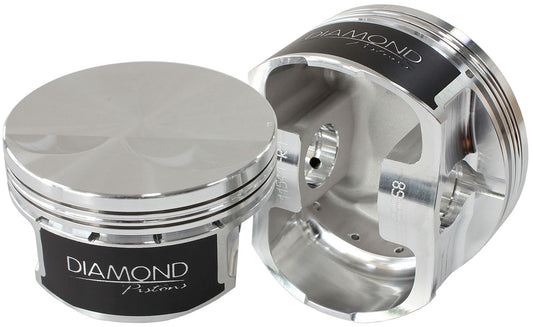 LS2 Flat Top Forged Pistons With Rings
4.005" bore, 4.000" stroke, 6.125" rod length, -2cc dome volume