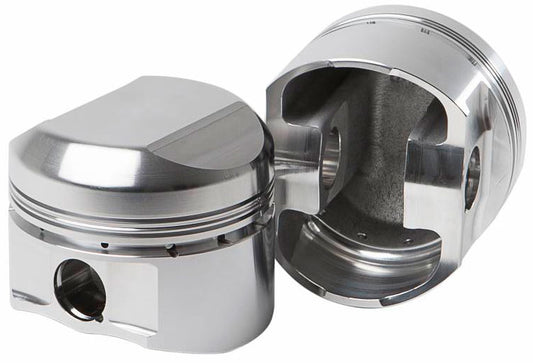 540 Hemi Dome Top Forged Pistons With Rings
4.500" bore, 4.250" stroke, 7.100" rod length, +72cc dome volume