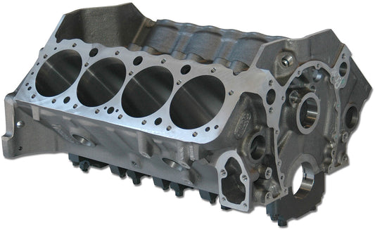 Dart Little M2 Cast Iron SB Chev Engine Block with 4-Bolt Steel Cap
4.125" Bore, 9.025" Deck, 400 Mains