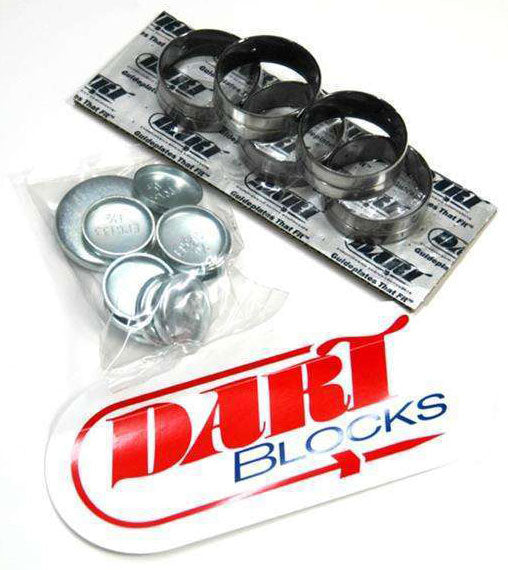 Dart Engine Block Parts Kit - Suit Dart BB Chev  Kit Includes Coated Cam Bearings, Freeze Plugs and Dowel Pins