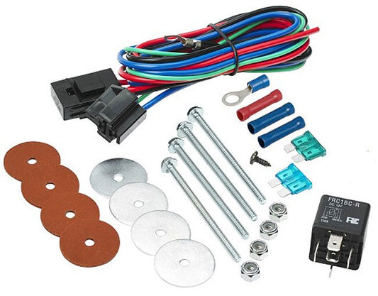 Universal Fan Mounting Kit
All Mounting Hardware & Wiring Required To Mount Fan