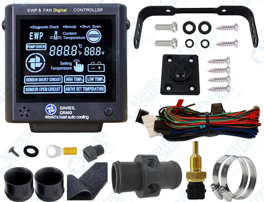 LCD EWP & Fan Controller V2
Suit 12 & 24 Volt