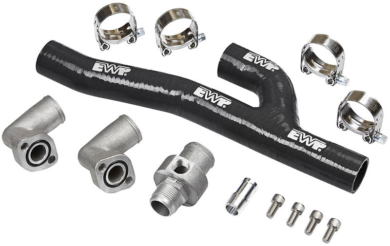 EWP Header Adaptor Kit- Black
Suit BB Chev