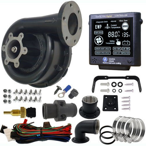 EWP140 Remote ElectricWater Pump & Controller Combo Kit, Black
130L/Min. 12 Volt.