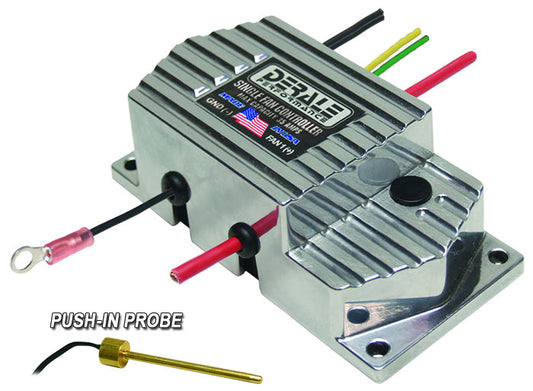 Derale High Amperage Adjustable Single Fan Controller, Max 35 Amps
Push-In Radiator Probe Design