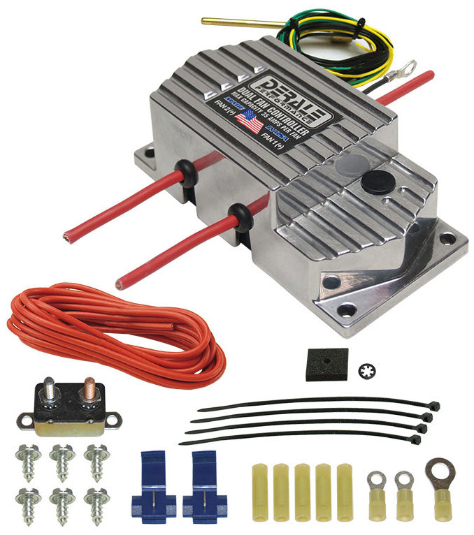 Derale High Amperage Adjustable Dual Fan Controller, Max 35 Amps Per Fan
Push-In Radiator Probe Design