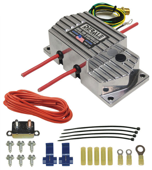 Derale High Amperage Adjustable Dual Fan Controller, Max 35 Amps Per Fan
3/8" NPT Thread-In Probe Design