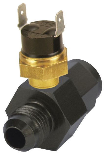 Derale Premium Series In-Line Fluid Thermostat -6AN x -6AN
Turn-On Temperature is 180°F