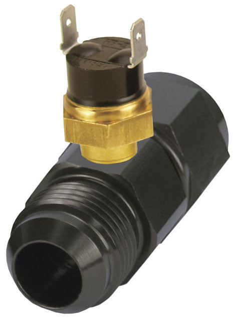 Derale Premium Series In-Line Fluid Thermostat -10AN x -10AN
Turn-On Temperature is 180°F