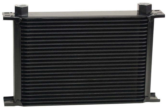 Derale Stacked Plate Cooler 25 Rows, Inlet Size -10AN O-ring Female
13"W x 8-9/16"H x 2"D