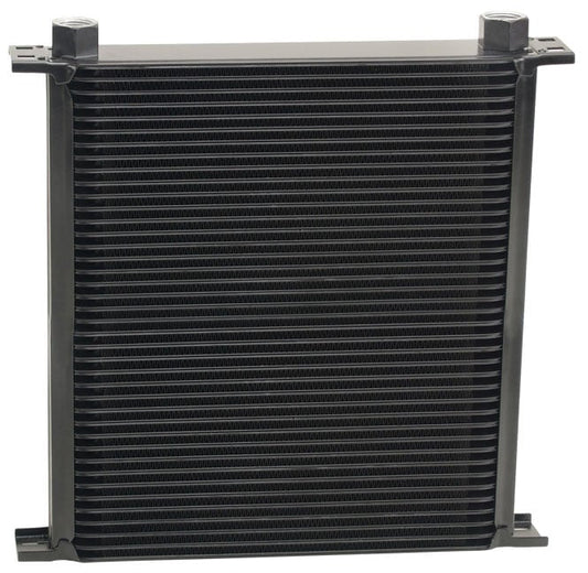 Derale Stacked Plate Cooler 40 Rows, Inlet Size -10AN O-ring Female
13"W x 12-9/16"H x 2"D