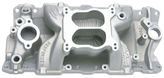 Performer Air-Gap Intake Manifold
Small Block Chevy, Idle - 5500 rpm, Dual Plane, non-EGR