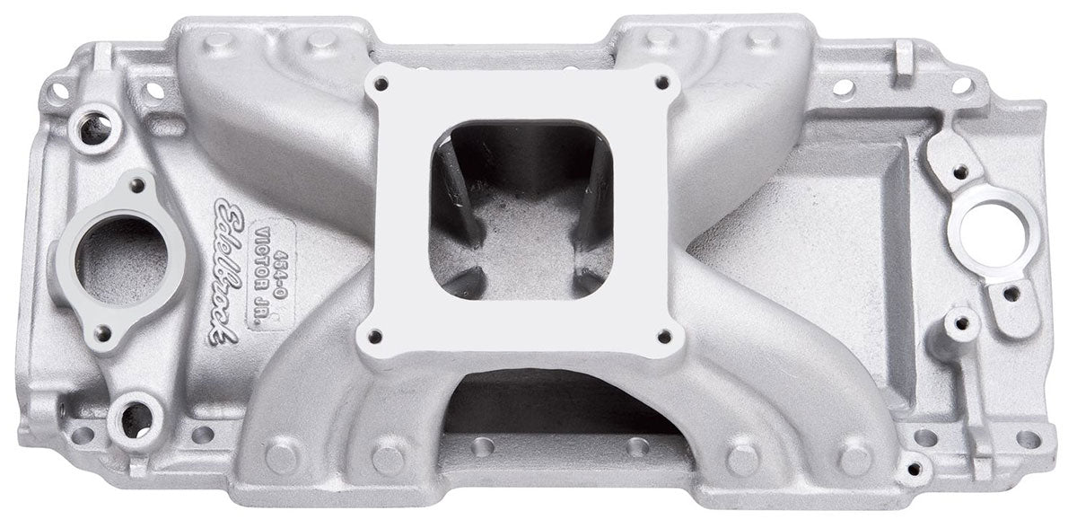 Victor Jr. 454-O Intake Manifold Big Block Chevy oval port heads, 3500-7500 rpm