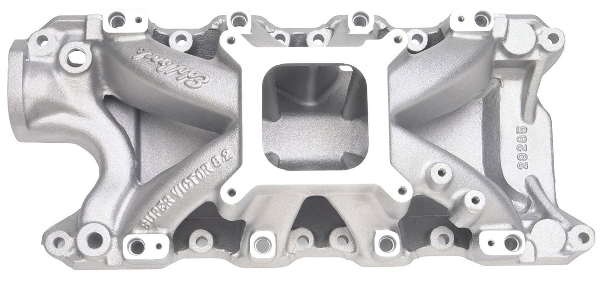 Super Victor EFI 8.2 Intake Manifold
Ford 289-302W, 4500-9000 rpm, with fuel injection bosses