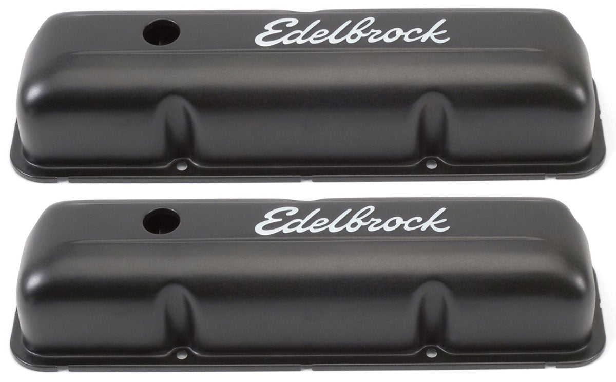 Signature Series Black Valve Covers
Ford FE 352-360-390-406-410-427-428 '58-76, 3.9" overall height