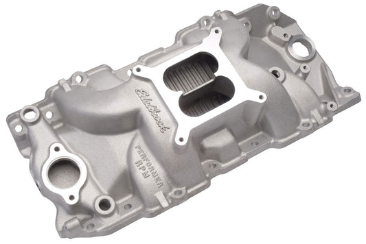 Performer RPM Intake Manifold
Big Block Chevy 396-502 rectangular port, 1500 to 6500 rpm