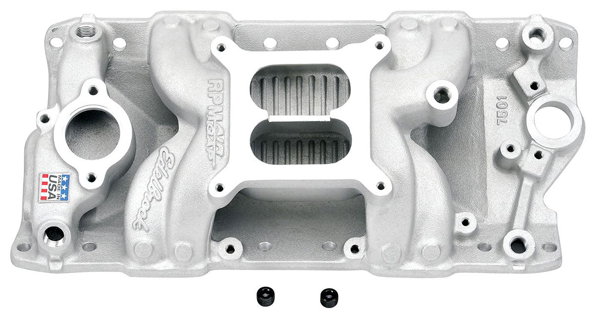 RPM Air-Gap Intake Manifold
Small Block Chevy, 1500-6500 rpm