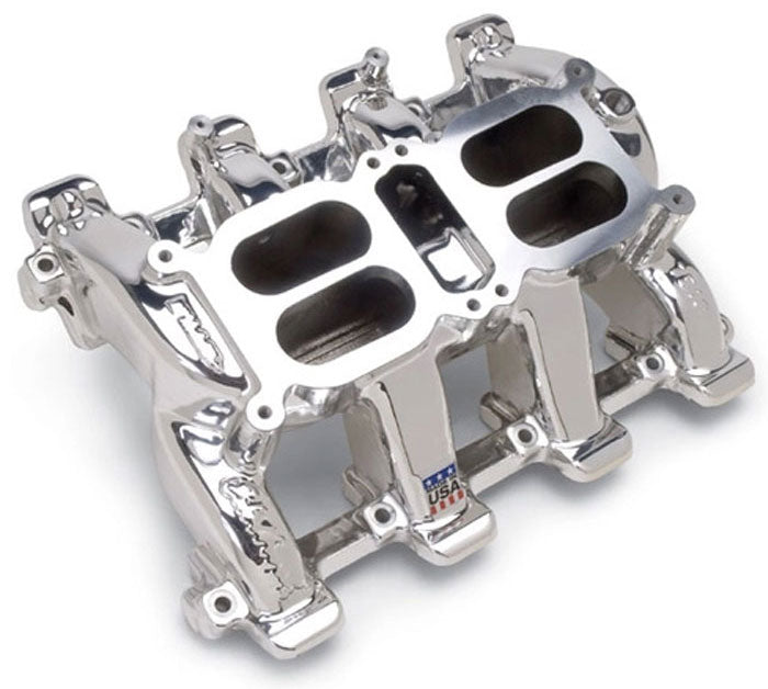 RPM Air-Gap Dual-Quad Intake Manifold - EnduraShine finish
Chevy LS1-LS6, 1500-6500 rpm, w/Timing Control Module for 24 tooth reluctor