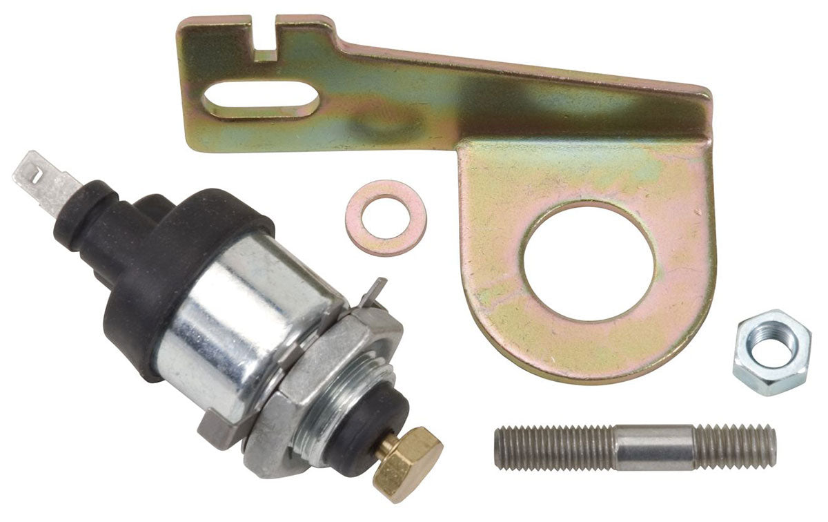 Throttle Solenoid and Bracket
For all Edelbrock Square-Bore carbs