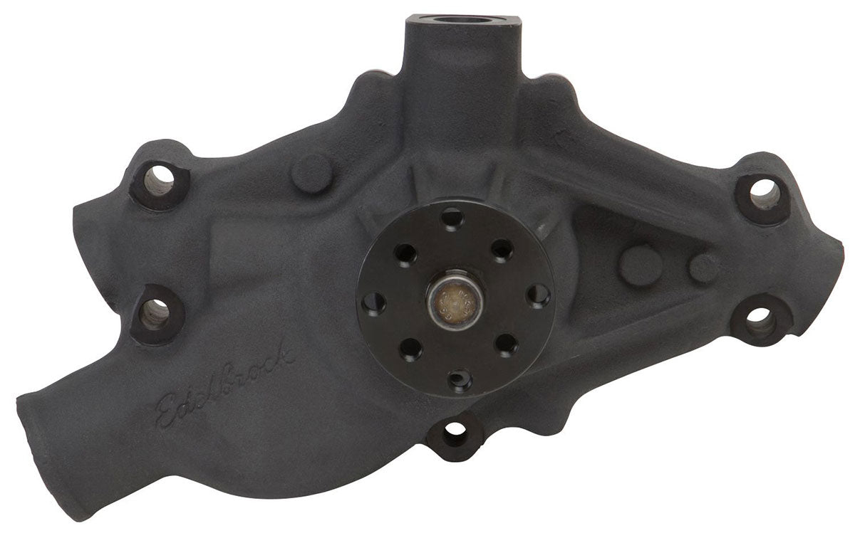 Victor Series Circle Track Water Pump
Small Block Chevy, -10 AN aux. fittings at 90° to the block