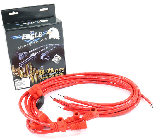 9mm Eliminator Series I Lead Set - Red
Universal 8cyl Set With STD Cap 90° Distributor & 90° Spark Plug