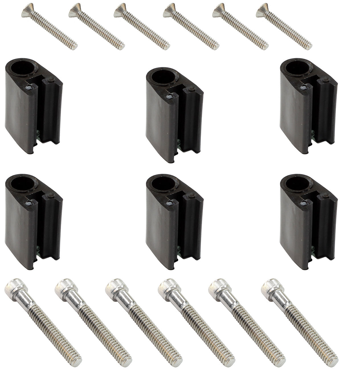 Vertical Separator Fitting Kit - Black
Use With SK-471, SK-472, SK-473 & SK-474 Separators (6-Piece)