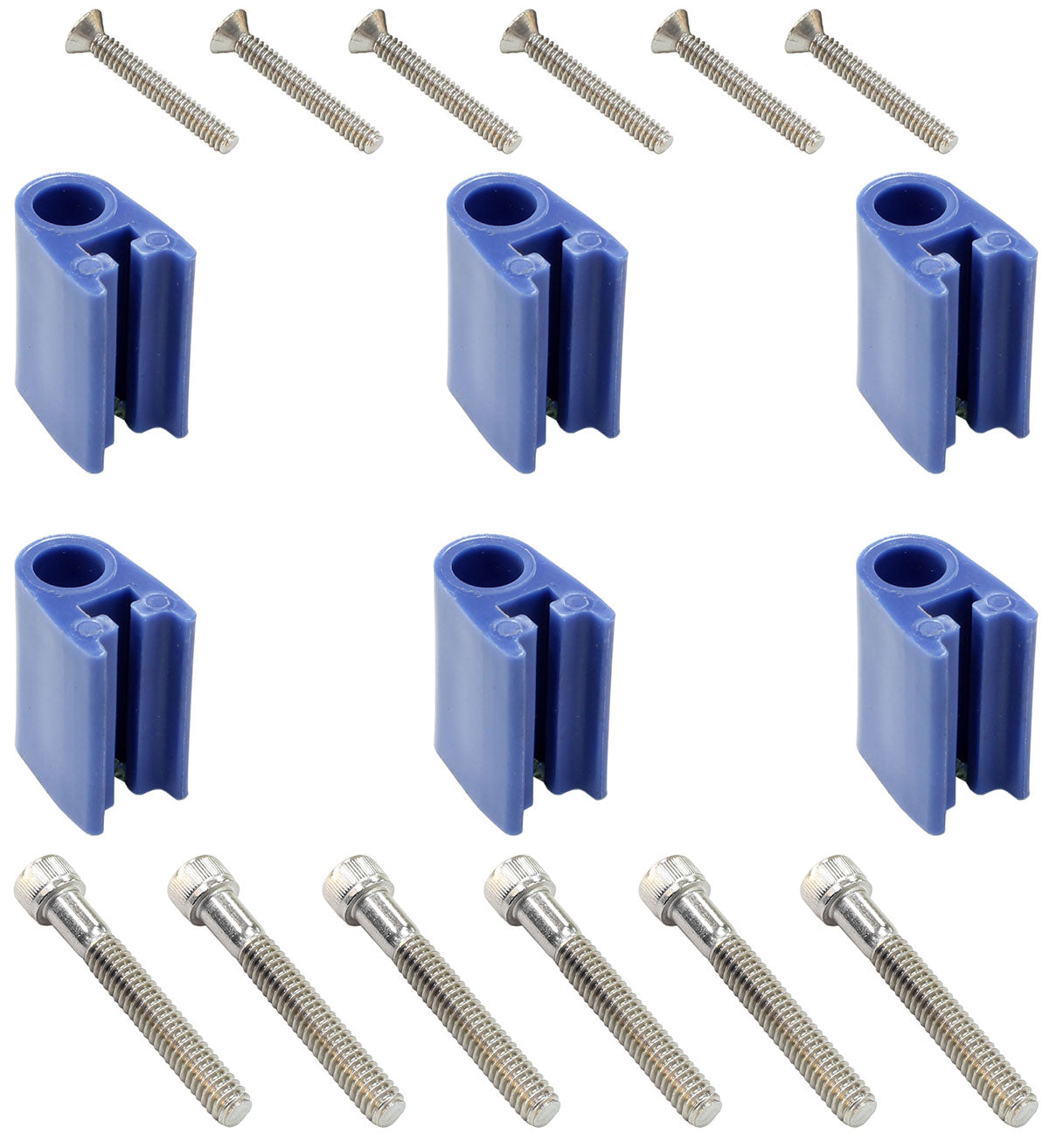 Vertical Separator Fitting Kit - Blue
Use With SK-471, SK-472, SK-473 & SK-474 Separators (6-Piece)