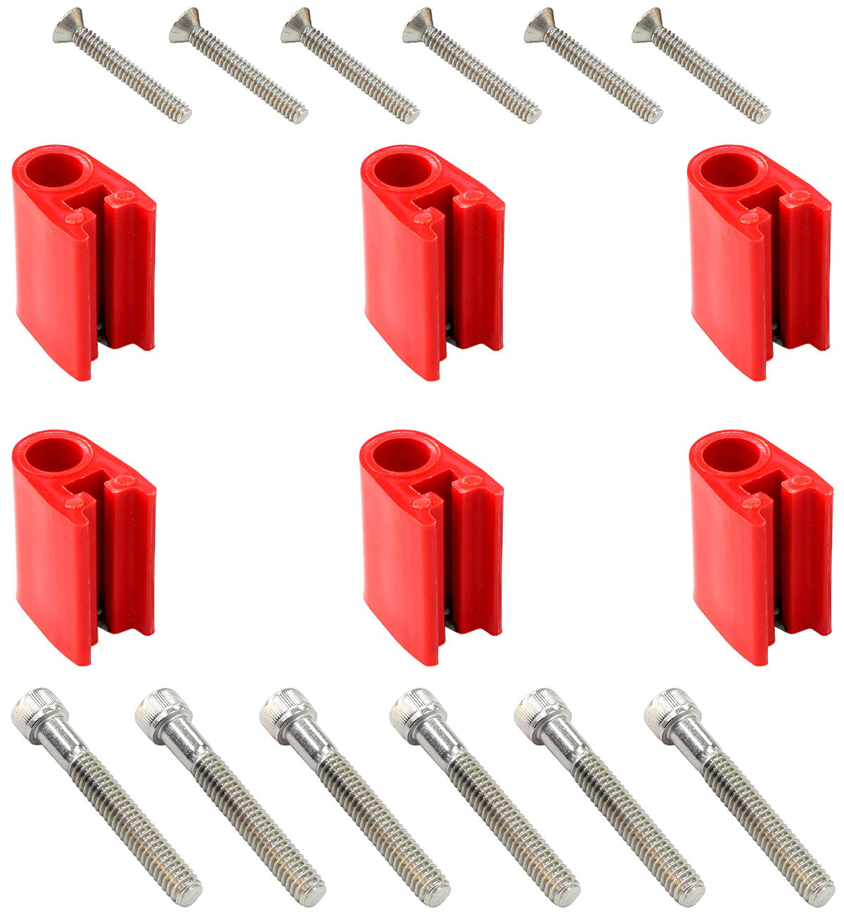 Vertical Separator Fitting Kit - Red
Use With SK-471, SK-472, SK-473 & SK-474 Separators (6-Piece)