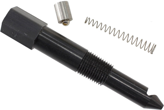 Ball Check Port Nozzle Long Body - 30 PSI
Includes Long Aluminium Port Body, Spring, Ball & Cup