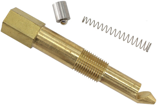 Ball Check Port Nozzle Long Body - 30 PSI
Includes Long Brass Port Body, Spring, Ball & Cup