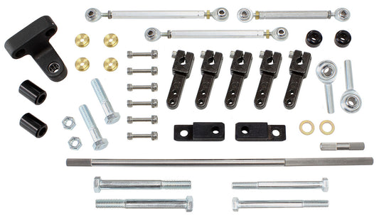 Tunnel Ram Linkage Kit
Suit Ford 302-351C With Dual 4150 Sideways Mount Carburettors