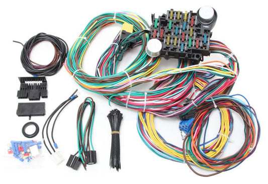 Complete Wiring Harness
21 Circuit with Standard Fuses & Fuse Panel