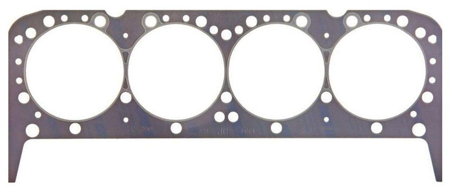 Steel Pre-Flattened O-Ring Head Gasket
Suit SB Chev 262-400, 4.190" Bore, .041" Compressed Thickness