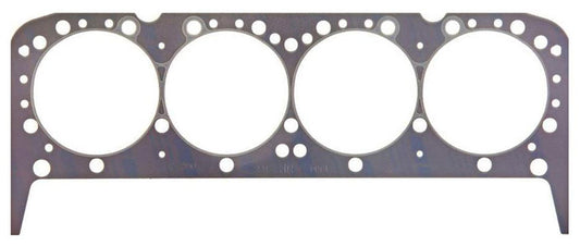 Steel Pre-Flattened O-Ring Head Gasket
Suit SB Chev 262-400, 4.190" Bore, .041" Compressed Thickness