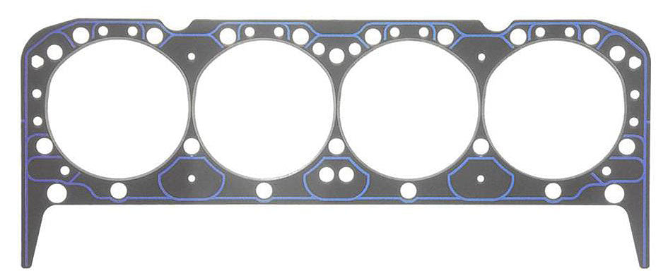 Copper Pre-Flattened O-Ring Head Gasket
Suit SBC Corvette 1986-91 With Aluminium Heads Only, 4.166" Bore, .039" Compressed Thickness