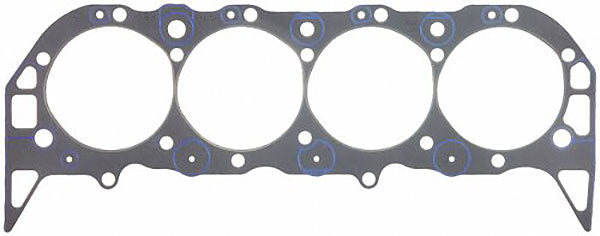 Steel Pre-Flattened O-Ring Head Gasket
Suit BB Chev Mark IV Block, 4.540" Bore, .039" Compressed Thickness, Two Coolant Holes Per End