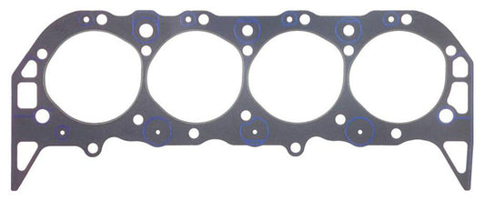 Copper Pre-Flattened O-Ring Head Gasket
Suit BB Chev Mark IV Block, For Aluminium Heads Only, 4.370" Bore, .039" Compressed Thickness, Two Coolant Holes Per End