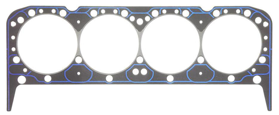 Steel Pre-Flattened O-Ring Head Gasket
Suit SB Chev 400, 4.200" Bore, .041" Compressed Thickness