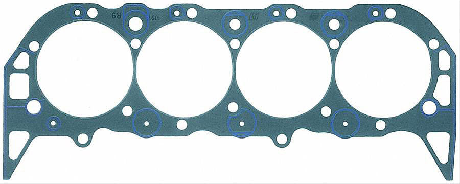 Steel Pre-Flattened O-Ring Head Gasket
Suit BB Chev Mark IV Block, 4.630" Bore, .039" Compressed Thickness, Two Coolant Holes Per End