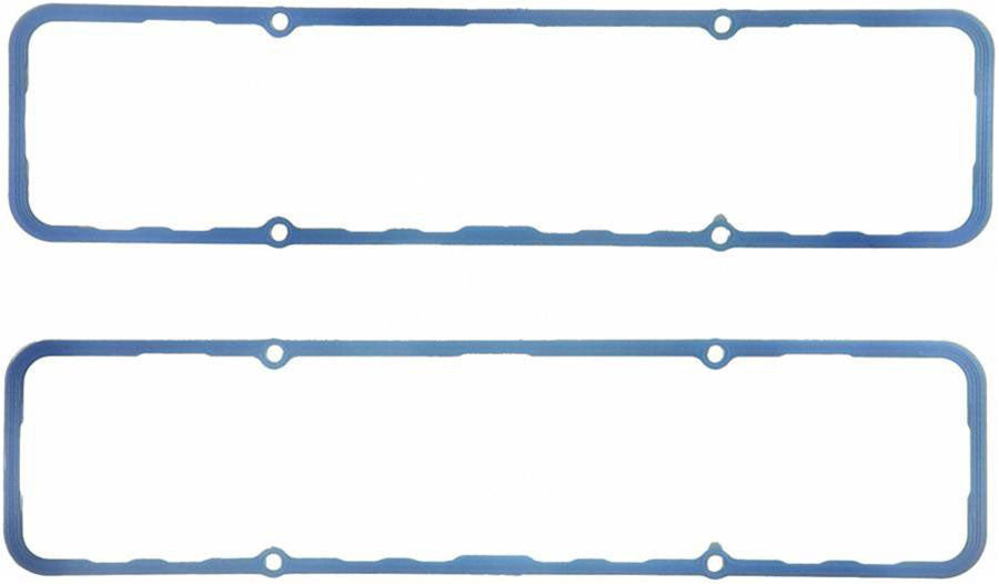 Silicone Moulded Rubber Valve Cover Gaskets
With Steel Core & Compression Limiters Suit SB Chev 262-400 1/4" Thick