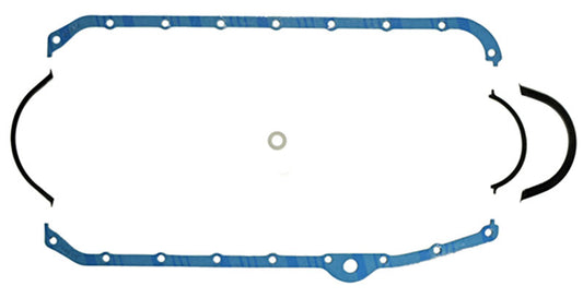 Rubber-Coated Fibre Oil Pan Gasket
With Steel Core Suit SB Chev& Rodeck/Donovan Block L/H Dipstick Thick & Thin Seal Included