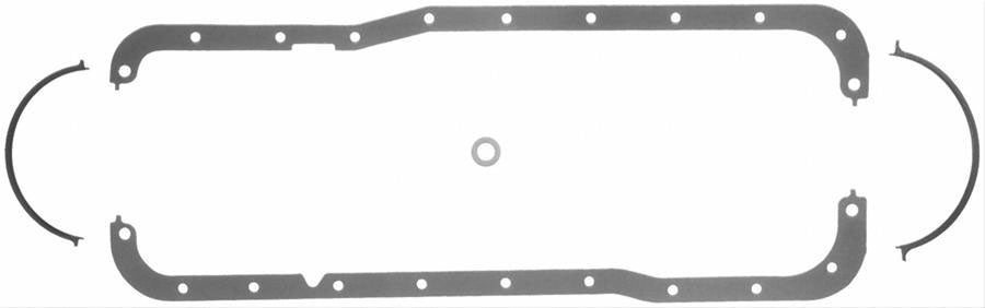 Rubber Coated Fibre Oil Pan Gasket Set
With Steel Core Suit SB Ford351W