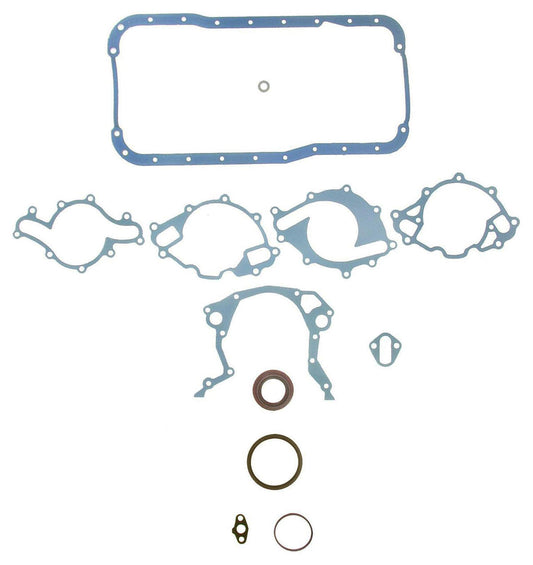 Gasket Conversion Set (Bottom End)
Suit SB Ford 302W 5.0L 1986-95 (1-Piece Rubber Sump Gasket)