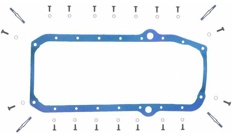 PermaDry Oil Pan Gasket
1-Piece Rubber Suit SB Chev 1975-85 & Dart SHP