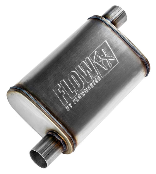 FlowFX Muffler
2-1/4" Offset Inlet / 2-1/4" Offset Outlet