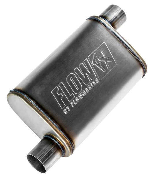 FlowFX Muffler
2-1/2" Offset Inlet / 2-1/2" Offset Outlet