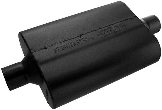 40 Series Delta Flow Muffler
2-1/4" Center Inlet / Center Outlet